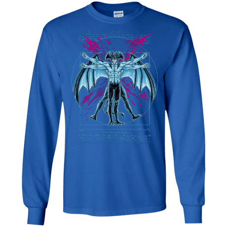 Vitruvian Devil Men's Long Sleeve T-Shirt