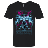 T-Shirts Black / X-Small Vitruvian Devil Men's Premium V-Neck