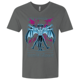 T-Shirts Heavy Metal / X-Small Vitruvian Devil Men's Premium V-Neck