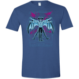 Vitruvian Devil Men's Semi-Fitted Softstyle