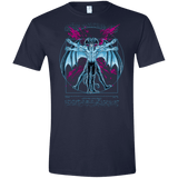 Vitruvian Devil Men's Semi-Fitted Softstyle