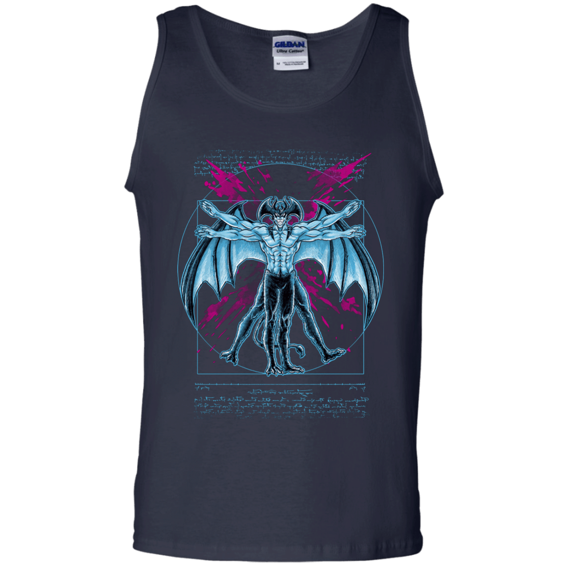 Vitruvian Devil Men's Tank Top