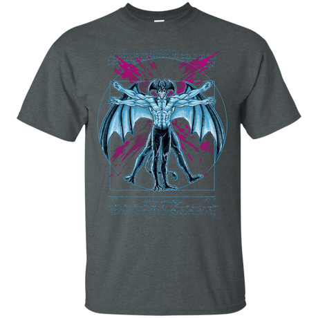 T-Shirts Dark Heather / S Vitruvian Devil T-Shirt