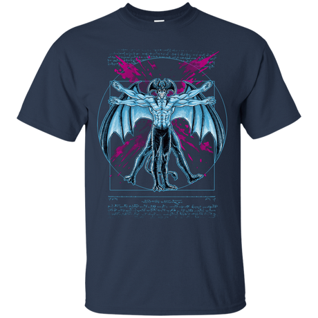 T-Shirts Navy / S Vitruvian Devil T-Shirt