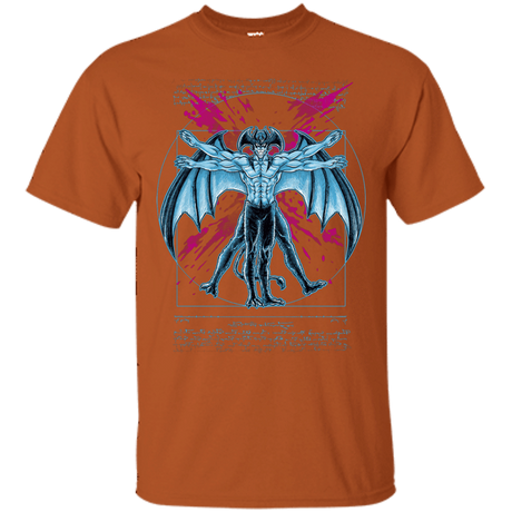 T-Shirts Texas Orange / S Vitruvian Devil T-Shirt