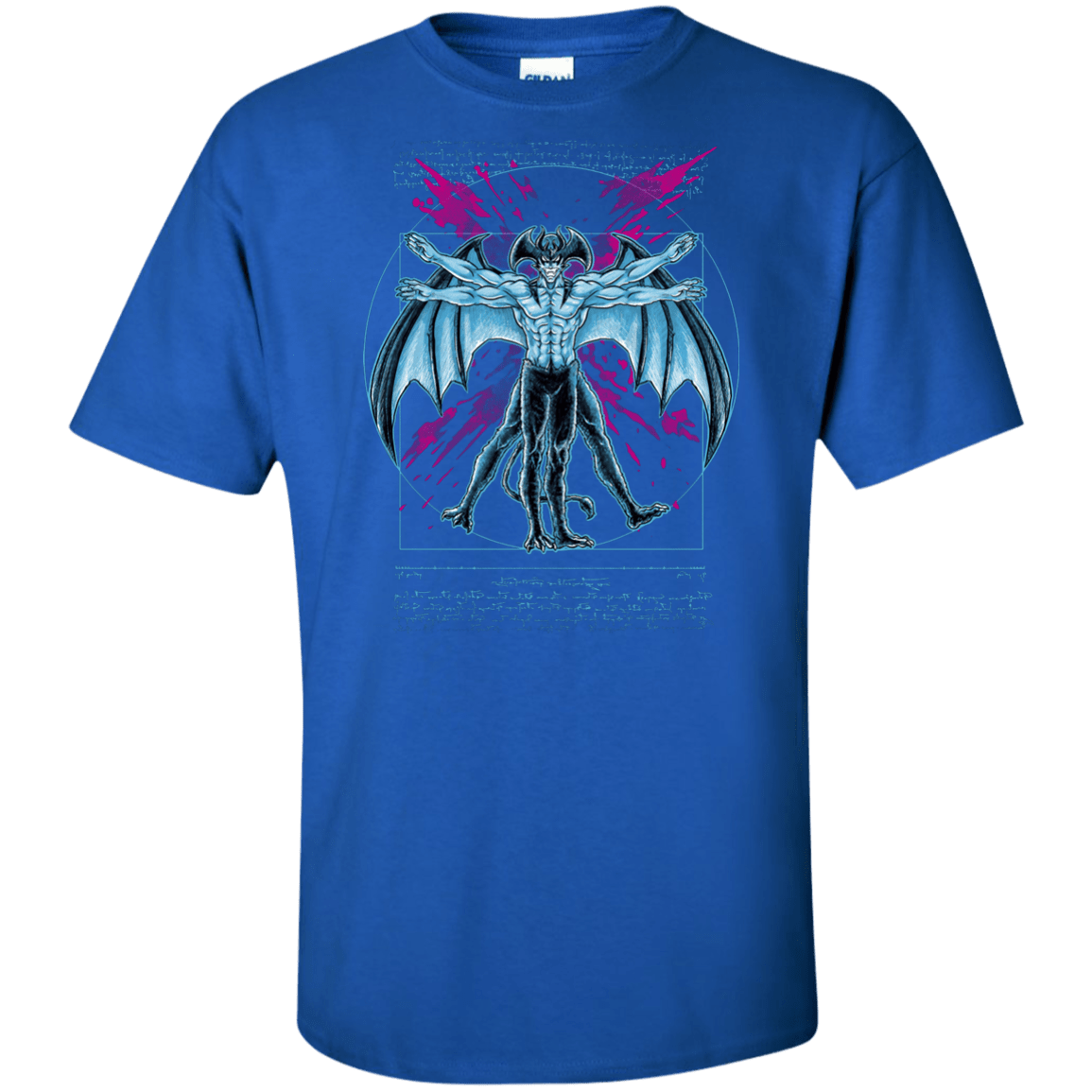 T-Shirts Royal / XLT Vitruvian Devil Tall T-Shirt