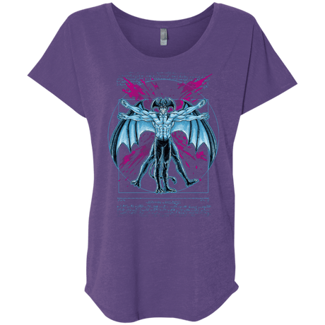 Vitruvian Devil Triblend Dolman Sleeve