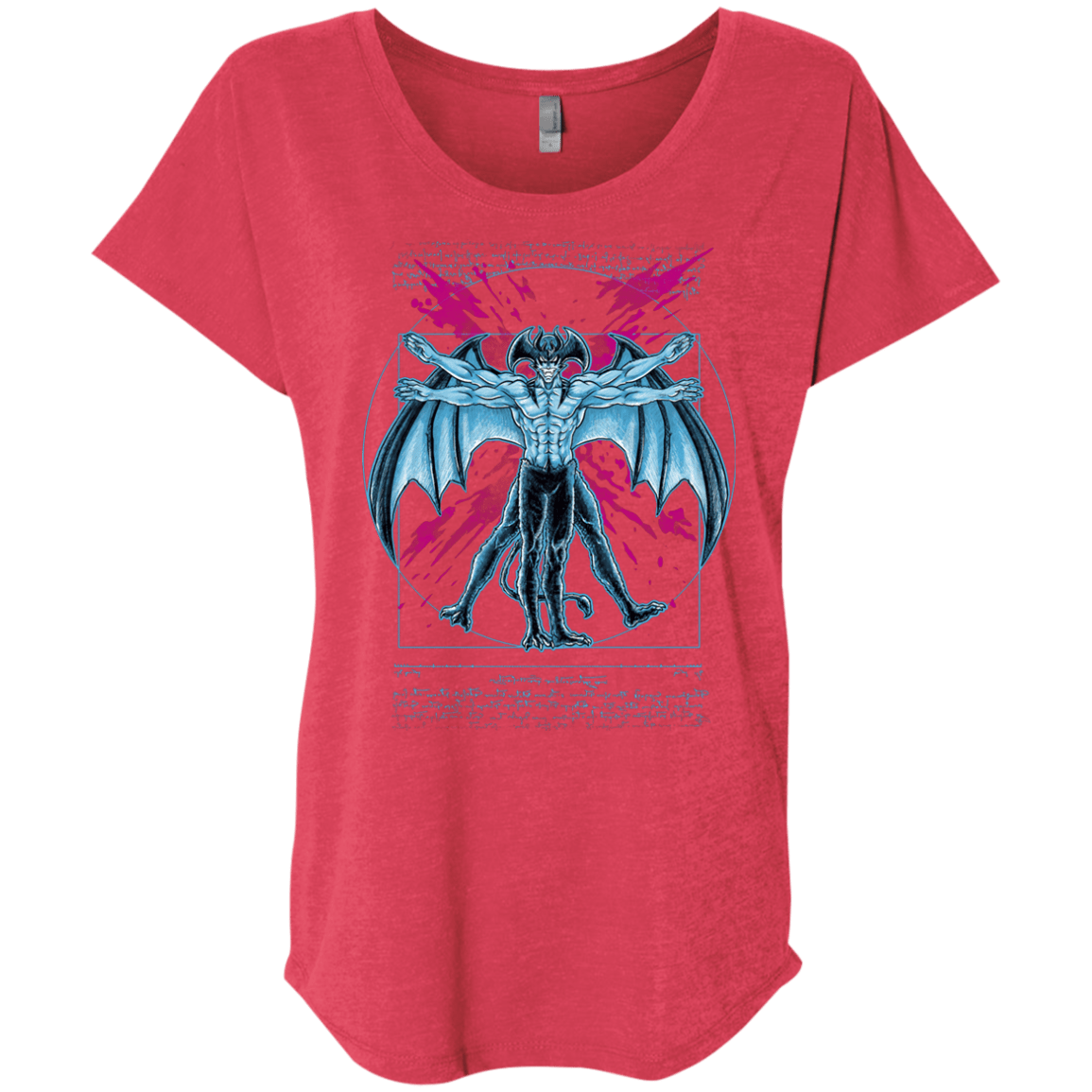 Vitruvian Devil Triblend Dolman Sleeve