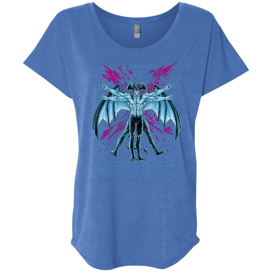 Vitruvian Devil Triblend Dolman Sleeve