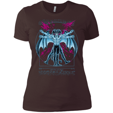 T-Shirts Dark Chocolate / X-Small Vitruvian Devil Women's Premium T-Shirt