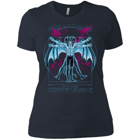 T-Shirts Indigo / X-Small Vitruvian Devil Women's Premium T-Shirt