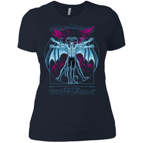 T-Shirts Midnight Navy / X-Small Vitruvian Devil Women's Premium T-Shirt
