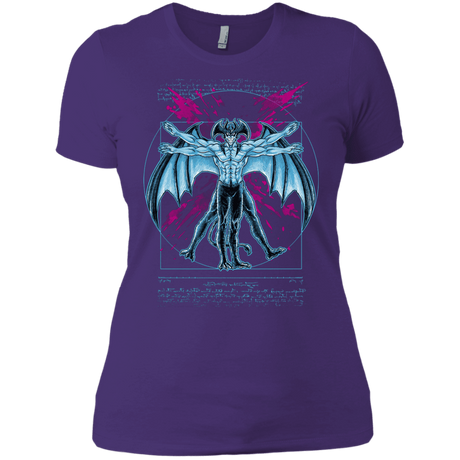 T-Shirts Purple Rush/ / X-Small Vitruvian Devil Women's Premium T-Shirt