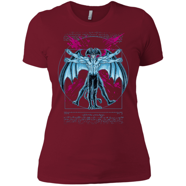 T-Shirts Scarlet / X-Small Vitruvian Devil Women's Premium T-Shirt
