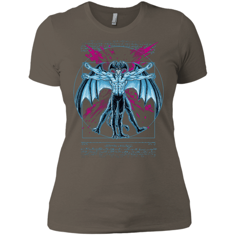 T-Shirts Warm Grey / X-Small Vitruvian Devil Women's Premium T-Shirt