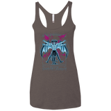 Vitruvian Devil Women's Triblend Racerback Tank