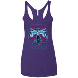 Vitruvian Devil Women's Triblend Racerback Tank