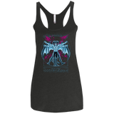 Vitruvian Devil Women's Triblend Racerback Tank
