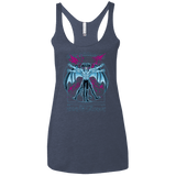 Vitruvian Devil Women's Triblend Racerback Tank