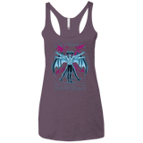 Vitruvian Devil Women's Triblend Racerback Tank