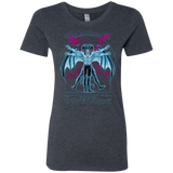 T-Shirts Vintage Navy / S Vitruvian Devil Women's Triblend T-Shirt
