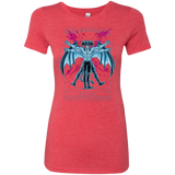 T-Shirts Vintage Red / S Vitruvian Devil Women's Triblend T-Shirt