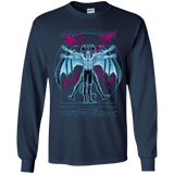Vitruvian Devil Youth Long Sleeve T-Shirt