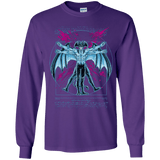 Vitruvian Devil Youth Long Sleeve T-Shirt