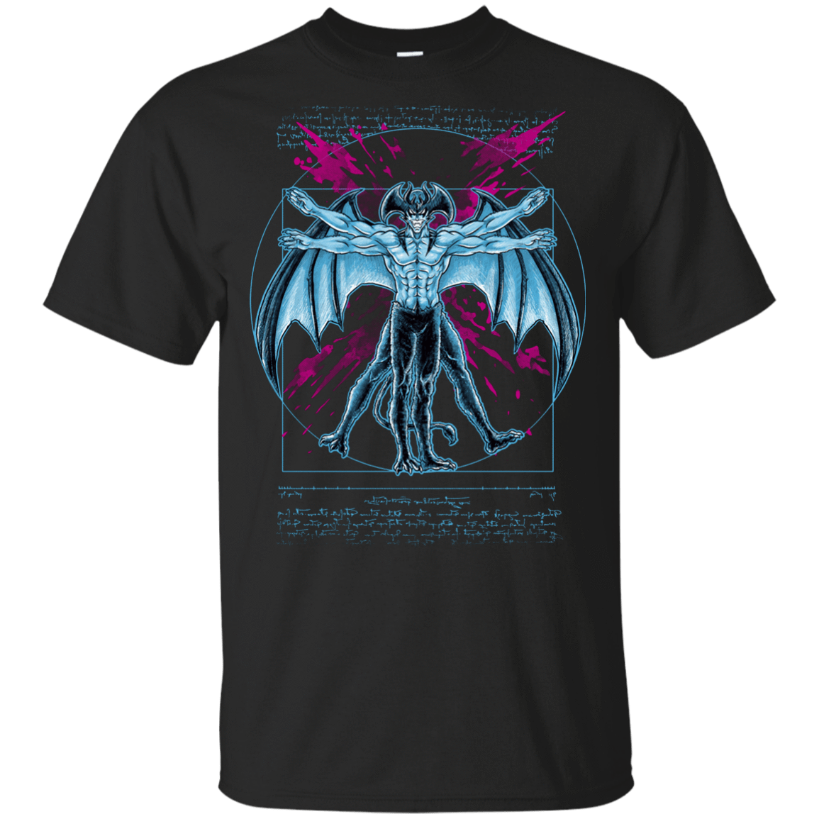 T-Shirts Black / YXS Vitruvian Devil Youth T-Shirt