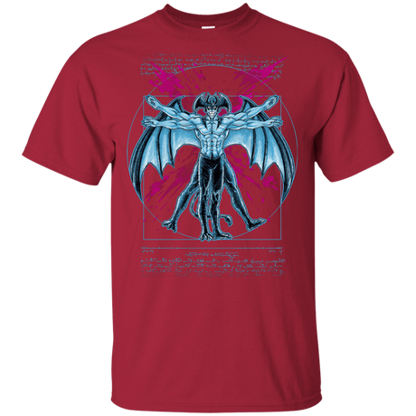 T-Shirts Cardinal / YXS Vitruvian Devil Youth T-Shirt