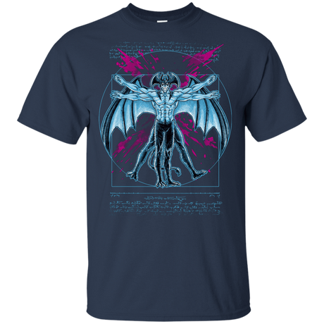 T-Shirts Navy / YXS Vitruvian Devil Youth T-Shirt