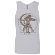 T-Shirts Heather Grey / Small Vitruvian Hunters Men's Premium Tank Top