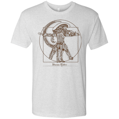 T-Shirts Heather White / Small Vitruvian Hunters Men's Triblend T-Shirt