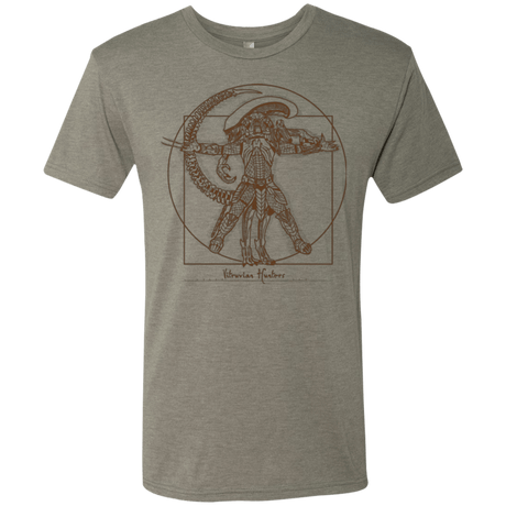 T-Shirts Venetian Grey / Small Vitruvian Hunters Men's Triblend T-Shirt