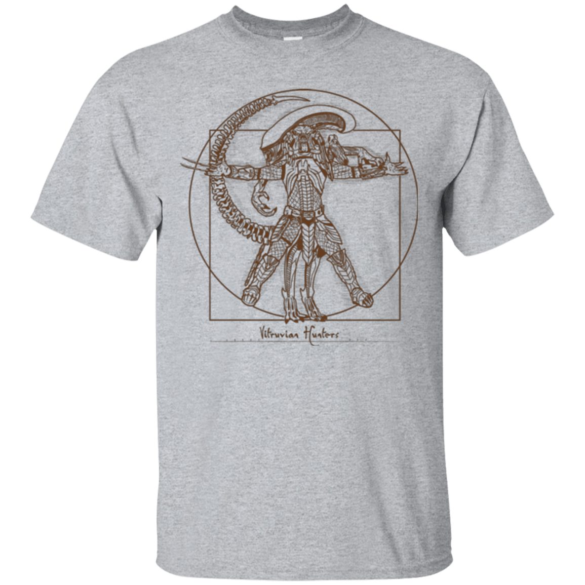 T-Shirts Sport Grey / Small Vitruvian Hunters T-Shirt