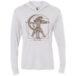 T-Shirts Heather White / X-Small Vitruvian Hunters Triblend Long Sleeve Hoodie Tee