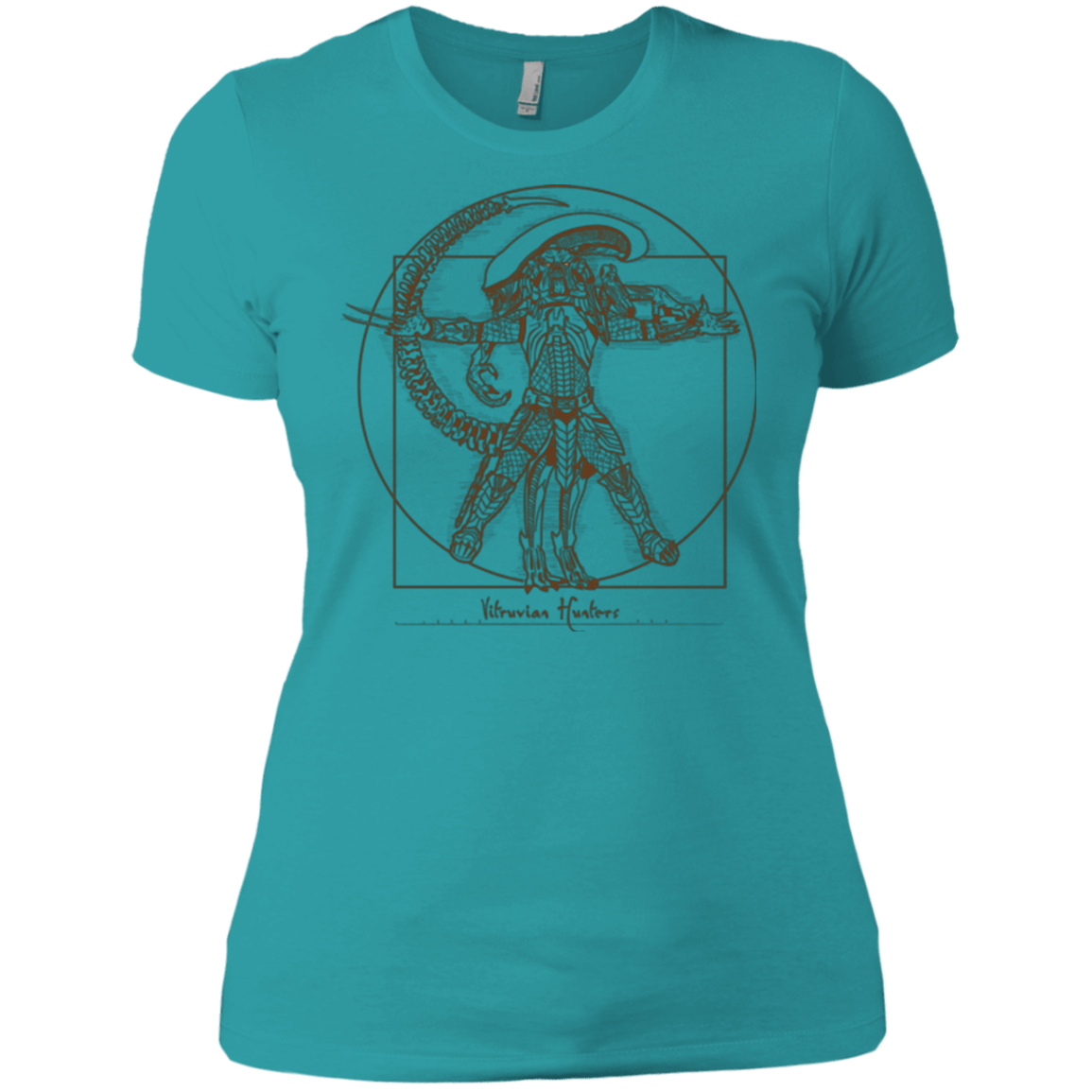 T-Shirts Tahiti Blue / X-Small Vitruvian Hunters Women's Premium T-Shirt