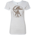 T-Shirts Heather White / Small Vitruvian Hunters Women's Triblend T-Shirt