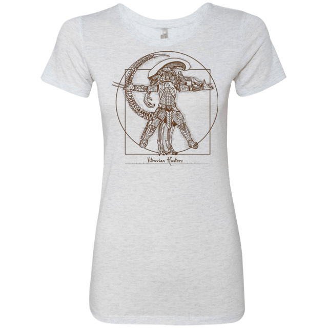 T-Shirts Heather White / Small Vitruvian Hunters Women's Triblend T-Shirt