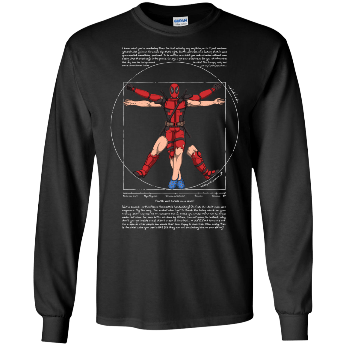 Vitruvian Merc Men's Long Sleeve T-Shirt