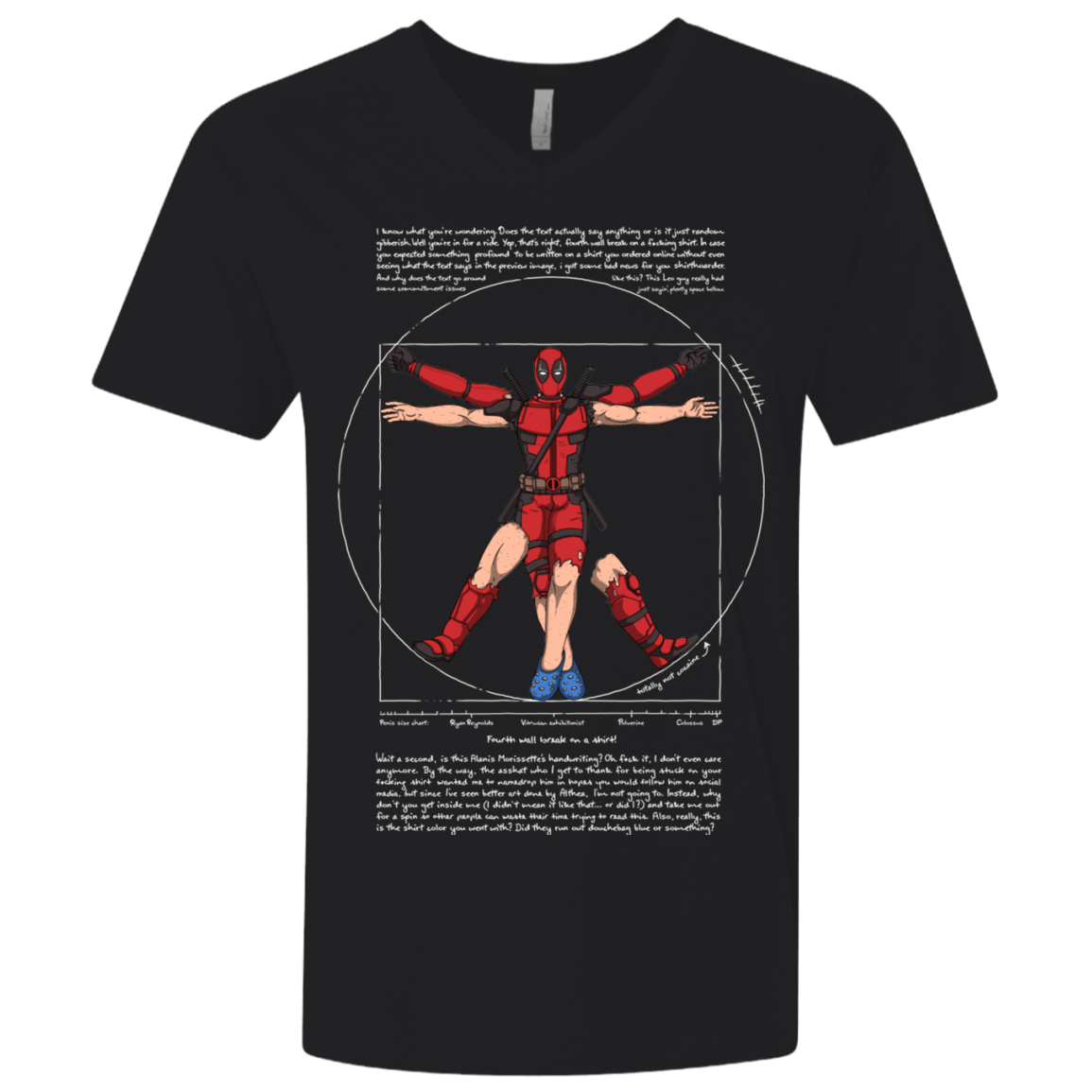 Vitruvian Merc Men's Premium V-Neck