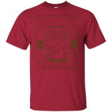 T-Shirts Cardinal / S Vitruvian Minion T-Shirt