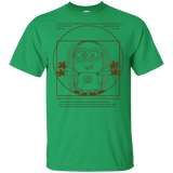 T-Shirts Irish Green / S Vitruvian Minion T-Shirt