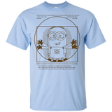 T-Shirts Light Blue / S Vitruvian Minion T-Shirt