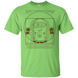 T-Shirts Lime / S Vitruvian Minion T-Shirt