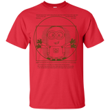 T-Shirts Red / S Vitruvian Minion T-Shirt