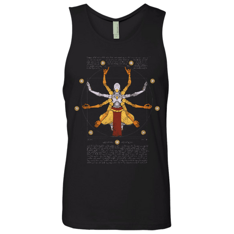 T-Shirts Black / Small Vitruvian Omnic Men's Premium Tank Top