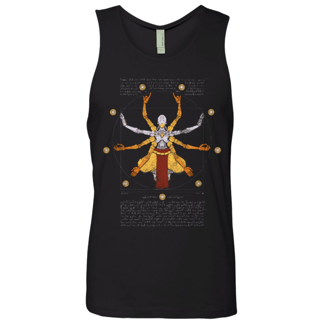 T-Shirts Black / Small Vitruvian Omnic Men's Premium Tank Top