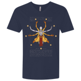 T-Shirts Midnight Navy / X-Small Vitruvian Omnic Men's Premium V-Neck