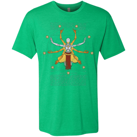 T-Shirts Envy / Small Vitruvian Omnic Men's Triblend T-Shirt